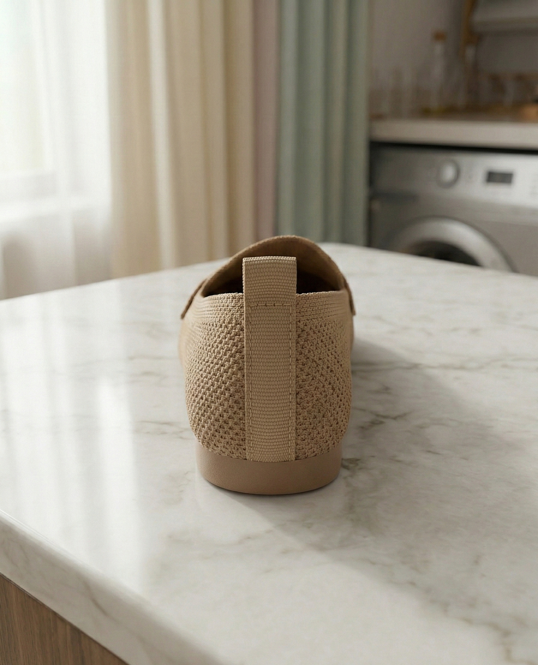 Mocassins Femme Chic et Décontractés - Beige Sable